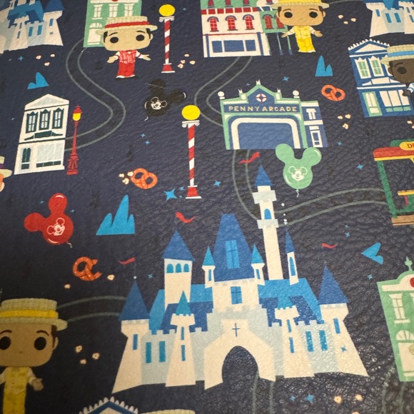 NWT Disney Parks Loungefly Dapper Dans Pop Mini Backpack Main Street Railway - Picture 7 of 11